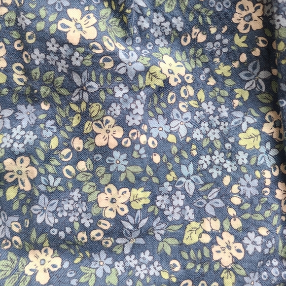 Pepa London Smocked Blue Floral Dress - Picture 3 of 5